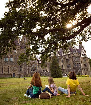 Majówka w zamku Moszna i Zamku Czocha